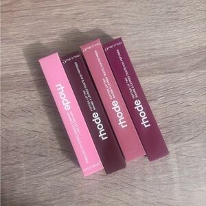RHODE Lip Balm & Gloss Set - Pink and Purple